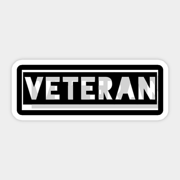 veteran Sticker by the rasta